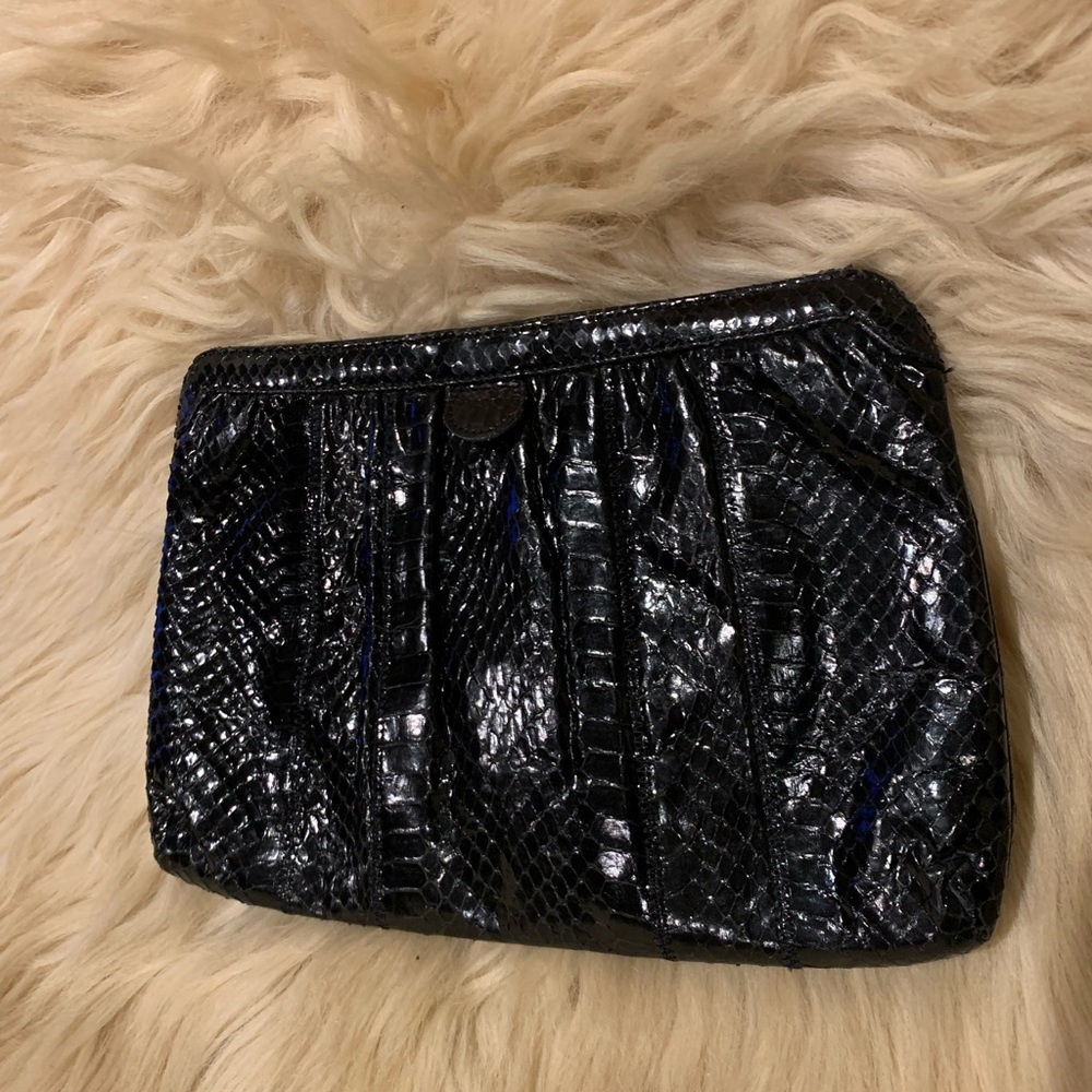 Vintage Palizzio Lizard Skin Clutch
